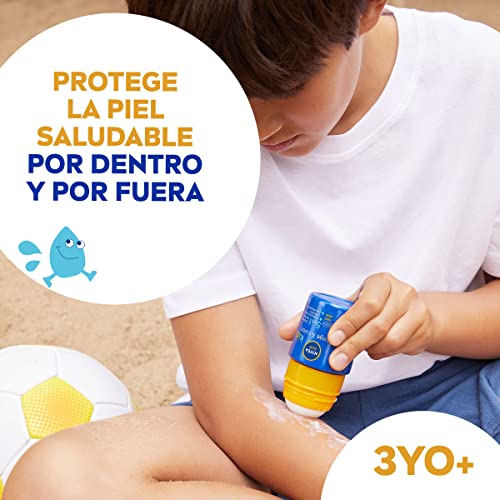 Nivea Sun Protect & Play Roll On Solar Spf50 50ml - vue 8