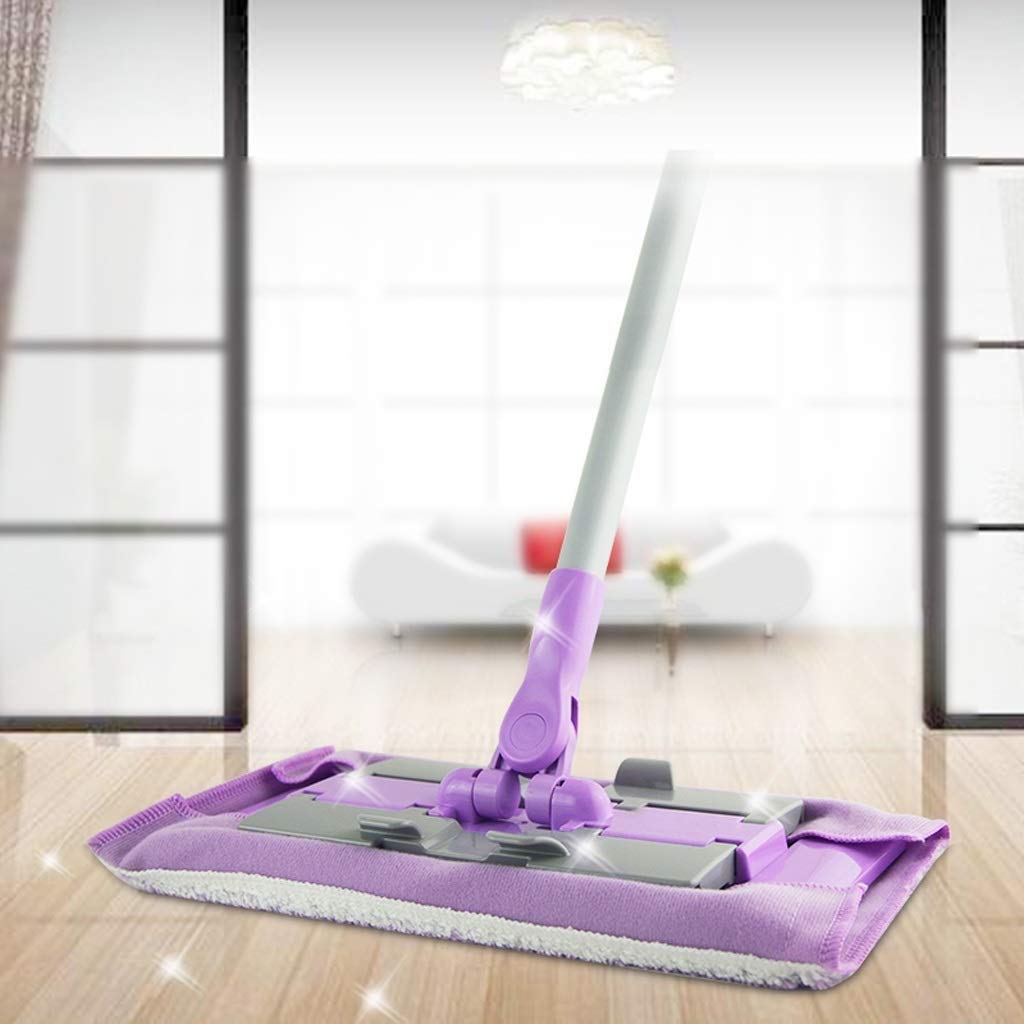 Fregona de Microfibra para Suelo, Limpiador de pulverización de Agua para casa, Cocina, Almohadillas húmedas Lavables y Polvo