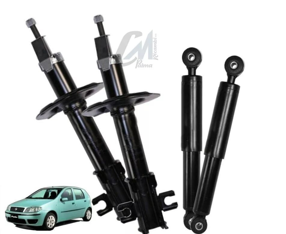 KIT 4 AMMORTIZZATORI A GAS PER FIAT PUNTO II (188) dal 1999 al 2007