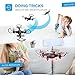 DROCON Mini Drone for Kids, Scouter Foldable Beginner drone with Altitude Hold/3D Flips/Self-Rotating/Headless Mode/One-Key Take-Off & Landing/One-Key Return/Speed Adjustment/2 Charge Ways