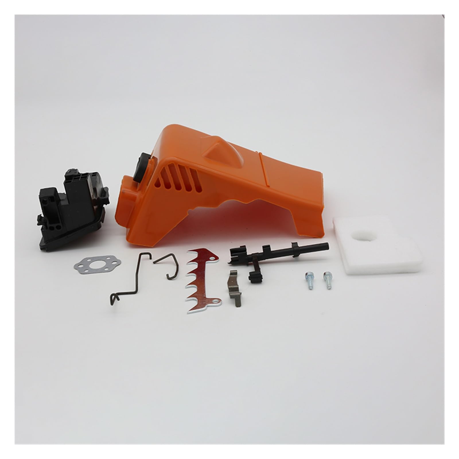 Juego de varillas de eje de punta de parachoques de filtro de aire de cubierta superior apto for Stihl MS180 MS170 MS 018 017 180 170 piezas de sierra de cadena de motosierra de gasolina