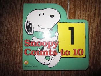 Hardcover Snoopy Counts to Ten Book