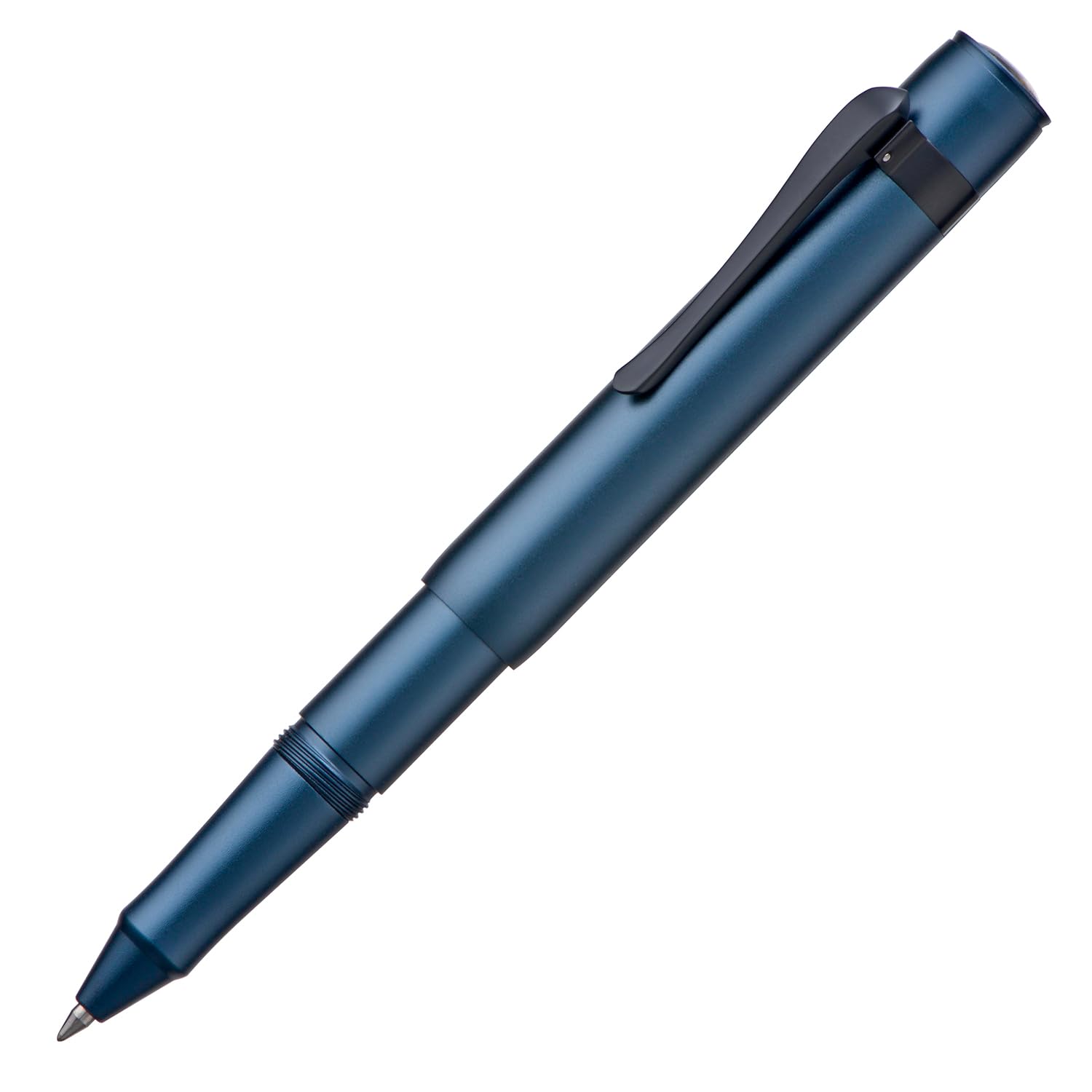 Hongdian Mini Roller Pen M2 Black Forest, 0.5mm Fine Nib, Elegant Aluminum Pocket Pen with Black Ink Refill - Image 2