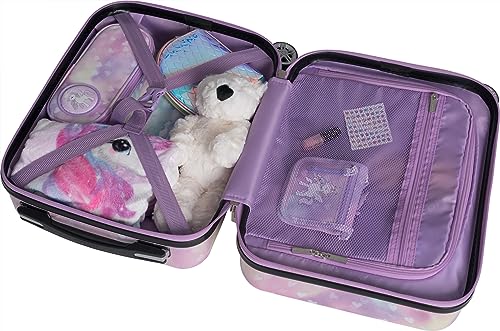 Valise trolley enfant Beckmann Licorne violette lilas 47cm - 7