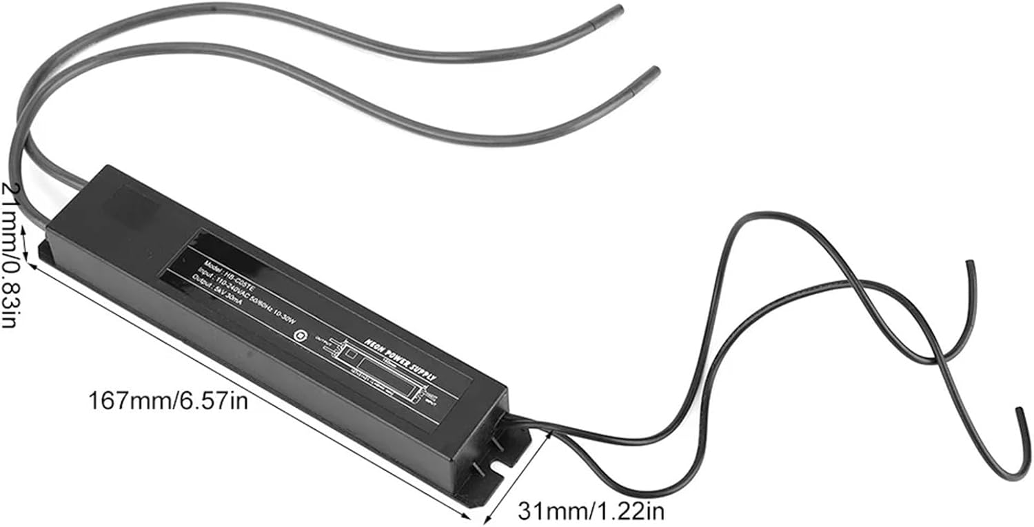 5KV 30mA Neon Transformer Neon Light Power Supply HB-C05TE Neon Light Electronic Transformer Neon Sign Power Supply 5KV 30mA