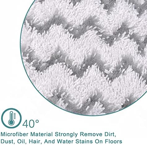 Beaface 4 PCS Steam Mop Pads Compatible with Shark S1000UK S1000 S1000A S1000WM Vacuum Cleaner, Microfibre Mop Pads Replacement Washable