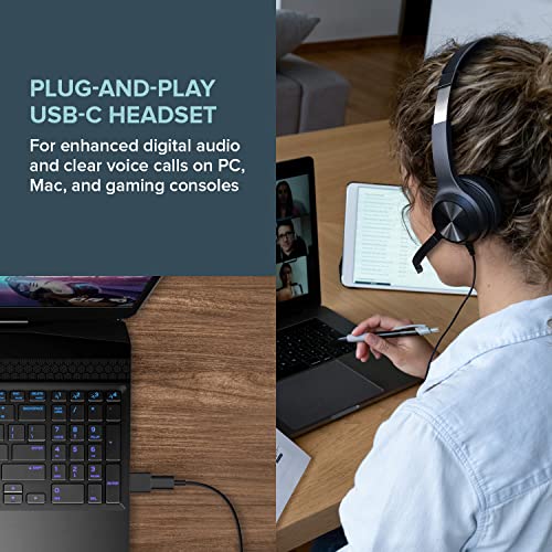 Creative Chat Usb On-Ear Headset With Swivel-To-Mute Noise-Cancelling Boom Mic, Mic-Monitoring, Smartcomms Kit, Playback And Calls Control For Pc, Mac, Consoles #TOP1