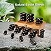 Master Massage 28-Piece Hot Stone Set – Basalt Rocks for Professional & Home Spa Therapy, Healing & Pain Relief