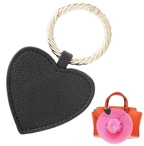 帽子クリップ 強力マグネット PUレザー オシャレ 可愛い ハート型 吊り下げ キャップクリップ 磁気クリップ 多機能 鞄アクセサリー メガネクリップ 持ち運び 型崩れ防止 滑り止め 跡がない 帽子収納 一時収納 紛失防止 旅行用 財布 ラゲッジ バックパ