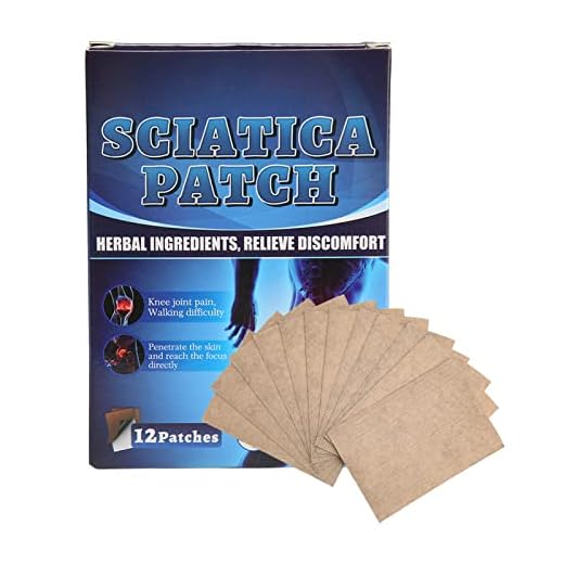 Parche para Ciática de 12 Piezas, Parche para Aliviar el Dolor en las Articulaciones de la Rodilla para el Hogar, la Oficina, los Viajes, Extracto de Plantas, Efecto de Orientación