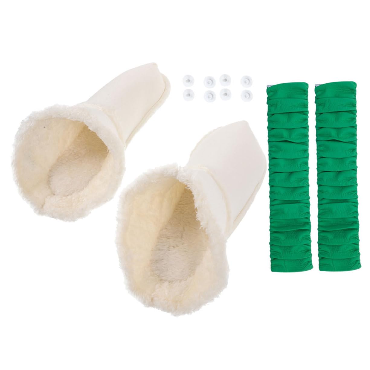 4pares Plantillas De Desmontables Para Zapatos Forro De Pelusa Inserciones De Invierno Para y Días Fríos