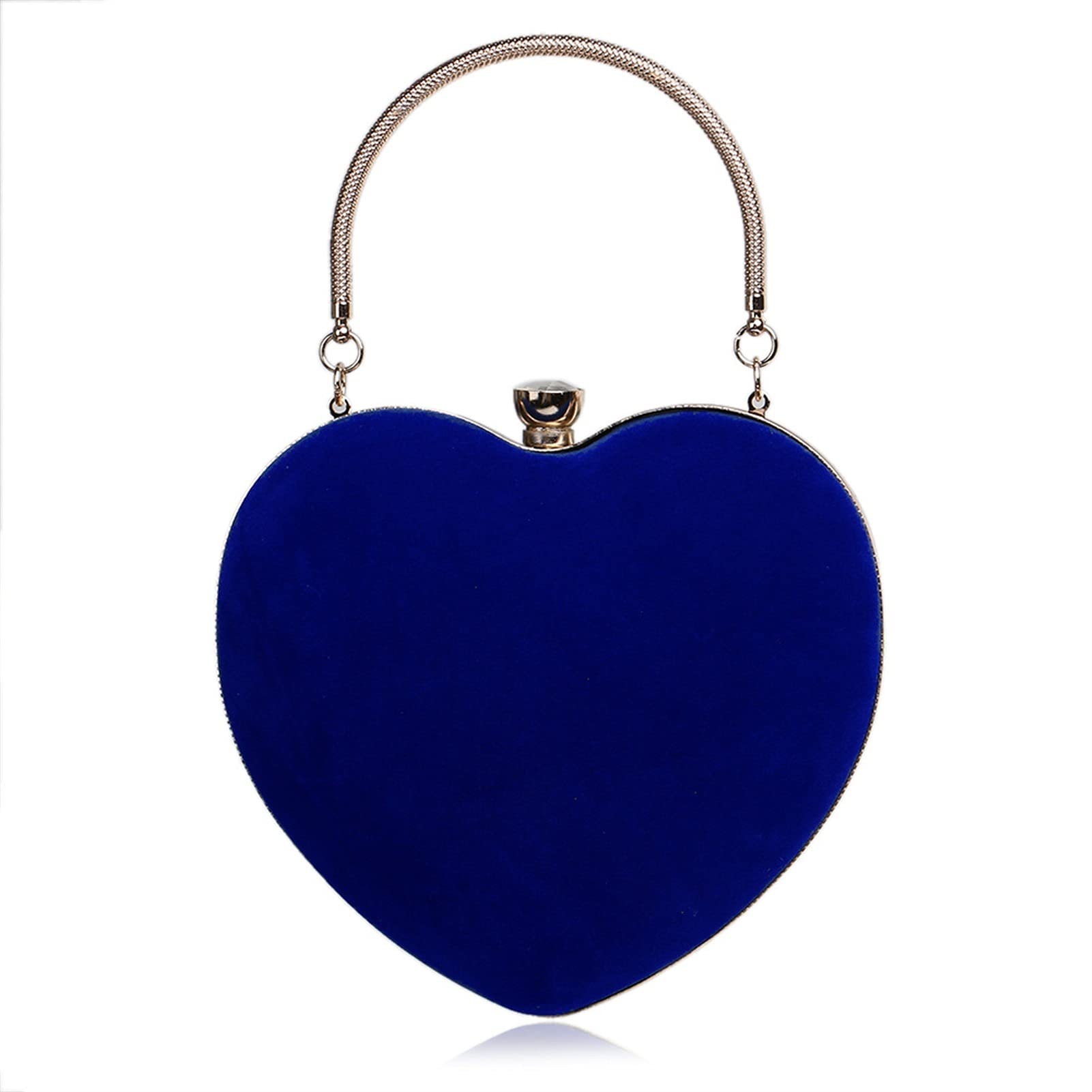 QWEDF Borsa a tracolla da donna romantica a forma di cuore a forma di