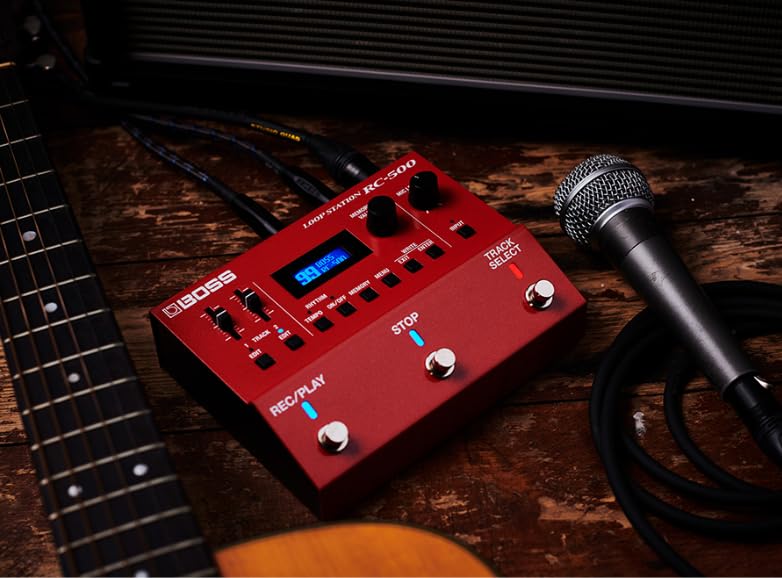 Amazon.com: BOSS RC-500 Loop Station, Dual-Track Powerhouse with