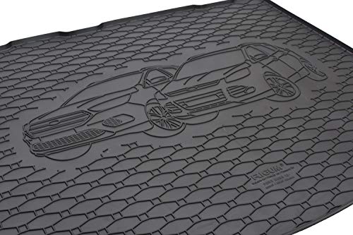 Rigum, set di tappetini per auto, in gomma, con