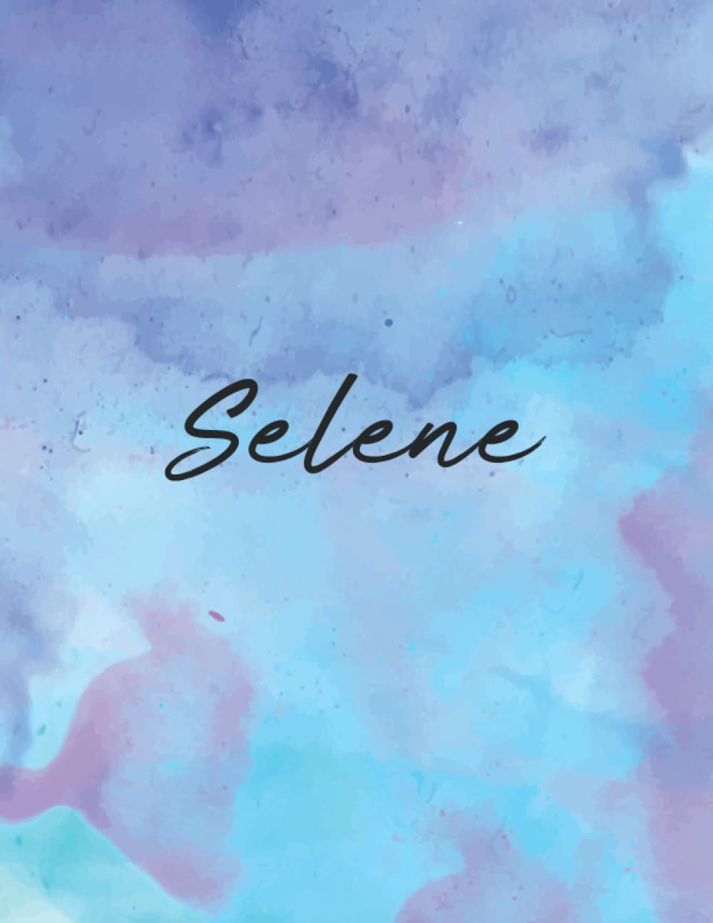 Selene: Personal Name Dot Gird | The Notebook For Writing Journal or Diary Women & Girls Gift for Birthday, For Student | 160 Pages Size 8.5x11inch - V.855