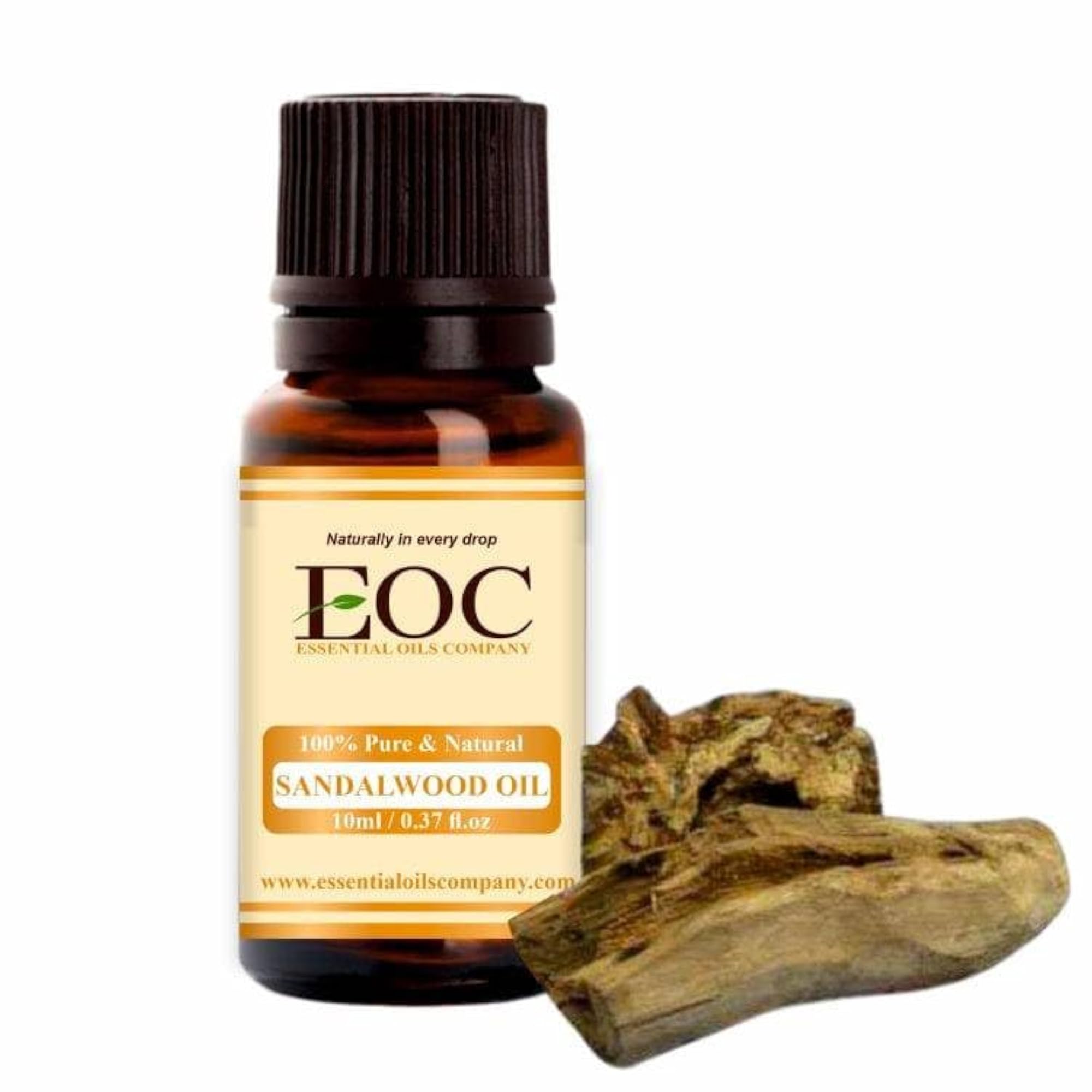 100% Pure Indian Mysore Sandalwood Oil, 10ml