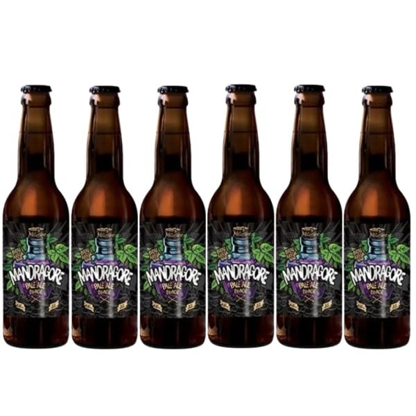 Bière Mélusine Artisanal Vendéenne Mandragore 4,8% - Blonde Pale Ale 6 x 33cl.