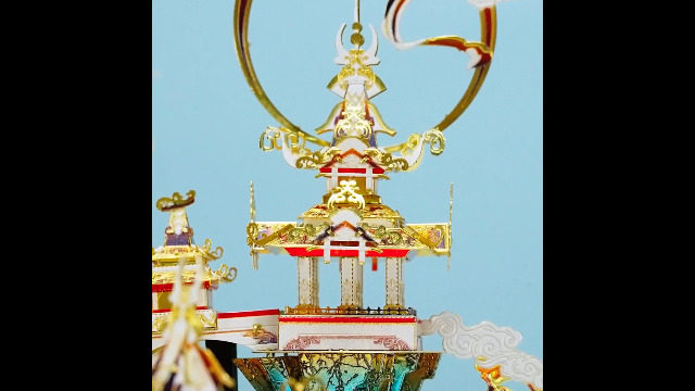 Amazon.com: Piececool 3D Metal Asian Puzzles Model Kits- LINGXIAO