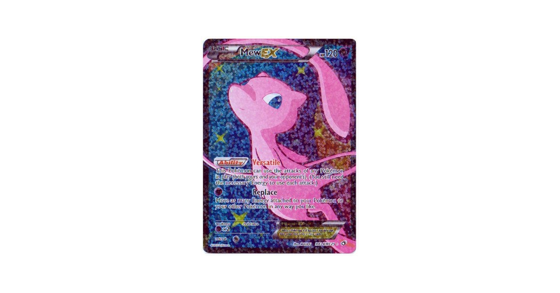 Mew EX RC24/RC25 海外版 ミュウexシャイニーコレクション Mew EX RC24/RC25 海外版 ミュウexシャイニーコレクション