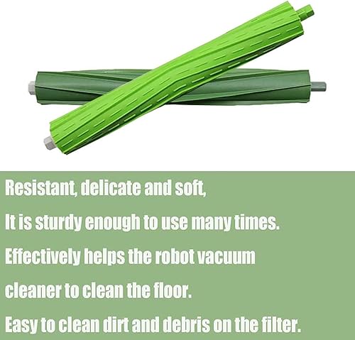 Miniatura 3 de Chrostion Kit de piezas de repuesto compatible con iRobot Roomba s9 (9150) s9+ s9 Plus (9550) s Series Aspiradora, 2 juegos de cepillos de goma