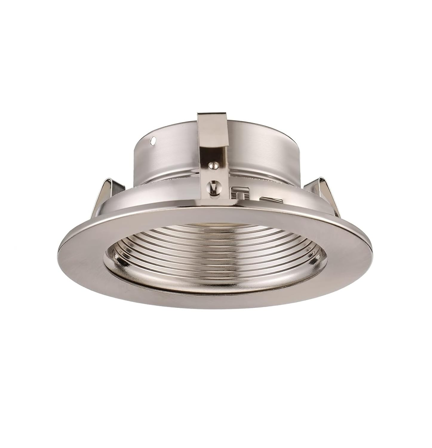 TORCHSTAR 4 Inch Recessed Light Trim, Satin Nickel