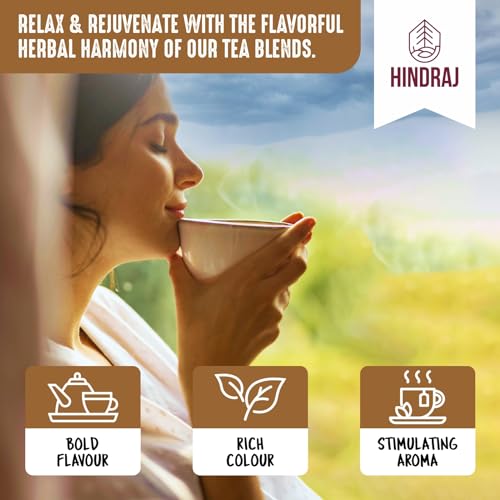 Image of House of Hindraj King of Spices Masala Masala Tea Loose Leaves 180 g Traditional Spiced Chai with Clove, Cardamom, Ginger & Cinnamon Caffeine-Free, Aromatic & Refreshing