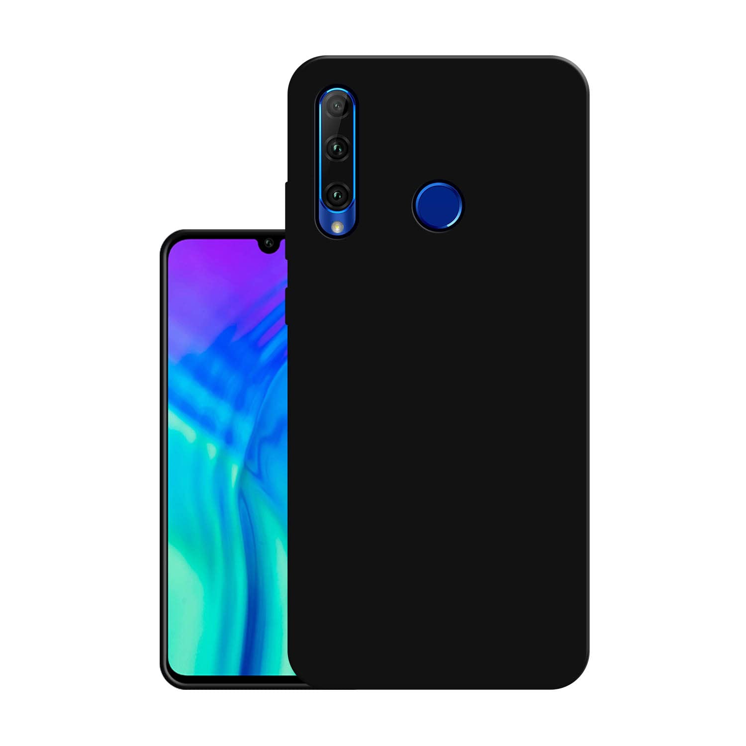 HELLO ZONE Exclusive Matte Finish Soft Back Case Cover for Honor 20i - Black (B07T33DLNQ) Amazon Price History, Amazon Price Tracker