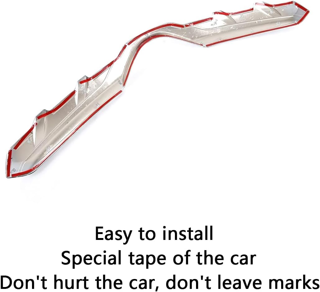 Car Accessories Front Grill Grille Cover Decorative Molding Cover Trim (Carbon Fiber Style) Fit For Toyota C-HR CHR 2018 2019 ABS 1PC