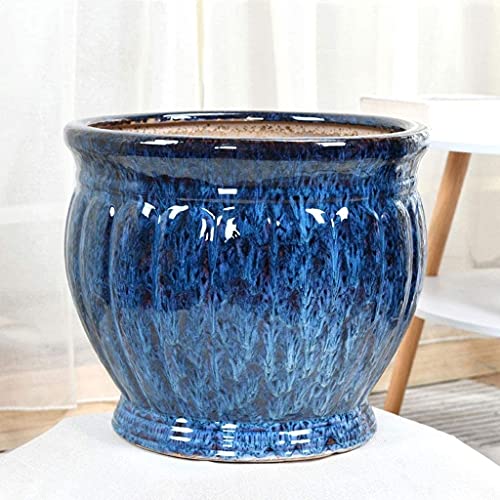 Récipient pour plantes de jardin utilisation intérieure ou extérieure bleu - 5