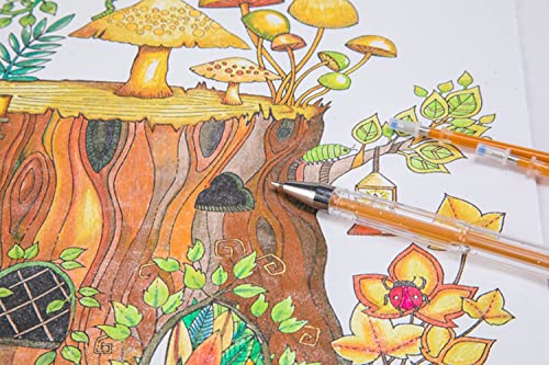 200 Glitter Gel Pen Set, 100 Gel Pens Plus 100 Refills Glitter Neon Pen For Coloring Books, Craft Doodling Drawing Bullet Journal Highlighter #TOP4