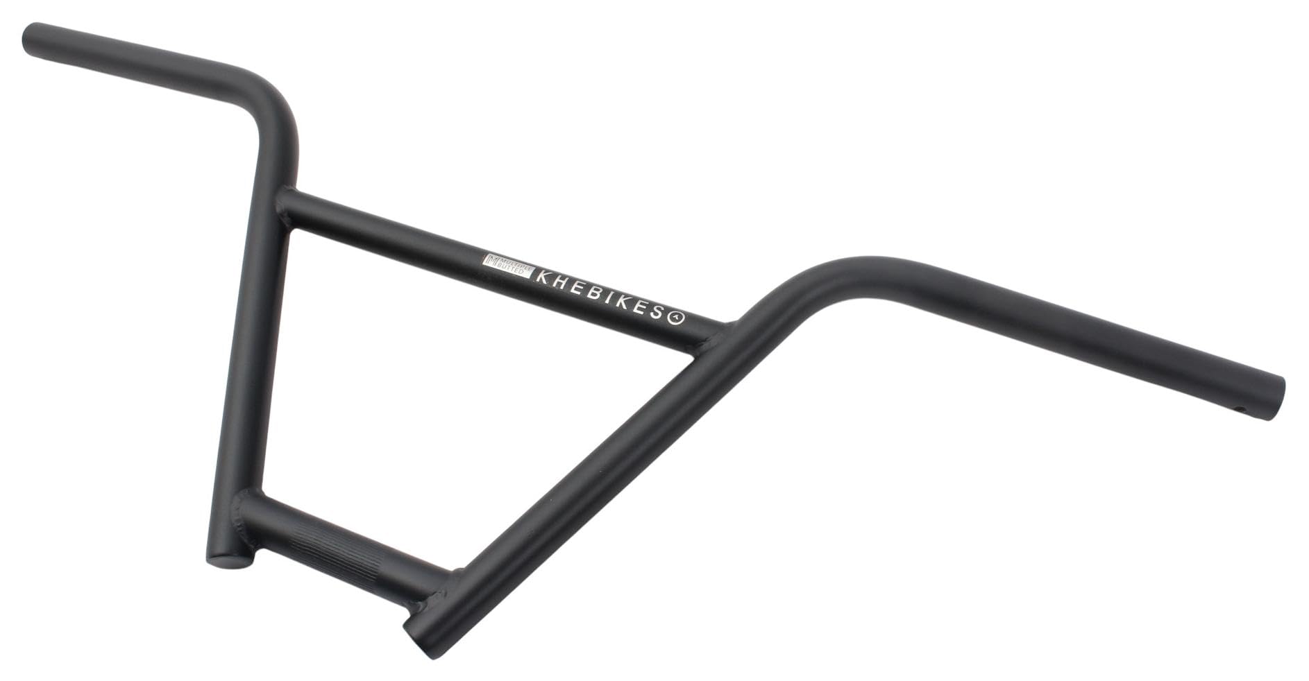 KHE PRISM Manubrio BMX 9 pollici – 4 pezzi – Nero – 4130 CrMo – 736 mm – Morsetto da 22,2 mm – Manubrio Freestyle BMX – Street Park