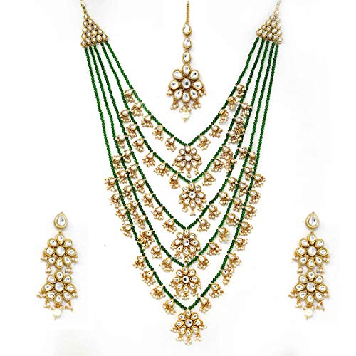5 Layer Rani Haar kundan 