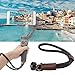 Camera Wrist Strap, 23cm PU Leather Hand Wrist Strap Lanyard, Adjustable Camera General Hand Rope Lanyard with 1/4 inch Screws