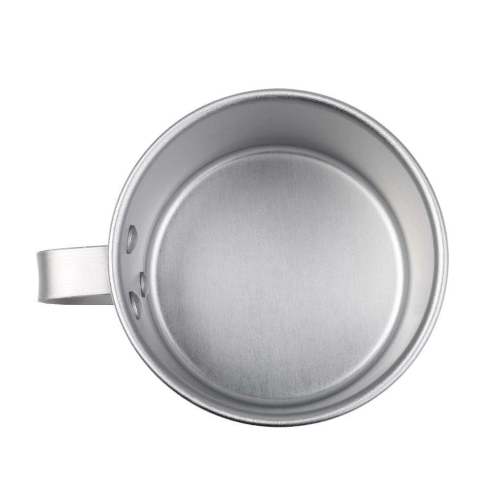 LICHTS 300ML 10.6oz Camping Coffee Tea Mug Aluminum Travel Cup Backpacking Outdoor