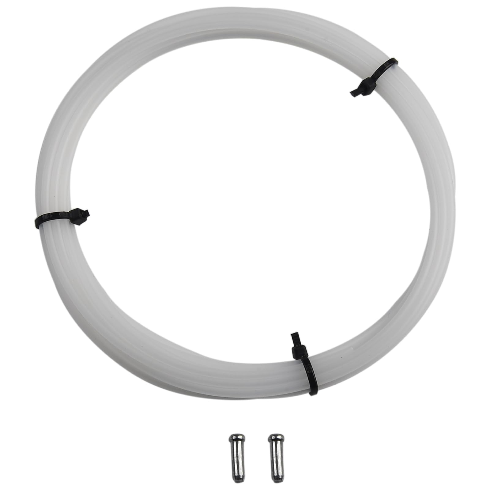 Slick Lube Liner, 3Meter Long Bike Internal Routing Cable Housing Tube for Bicycle Derailleur Or Inner Brake Cable Guide Tube Protective Sleeve for Road Bike Gear Kit (White,1.7 * 2.2)