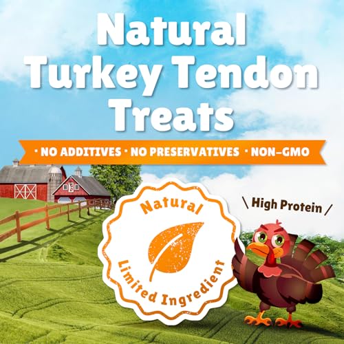 Gootoe Turkey Tendon Dog Treats thumb #2