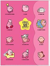 カミオジャパン(Kamiojapan) 星のカービィ[ポケットファイル]ダイカットカバー付き2ポケットA4クリアファイル/アソート P