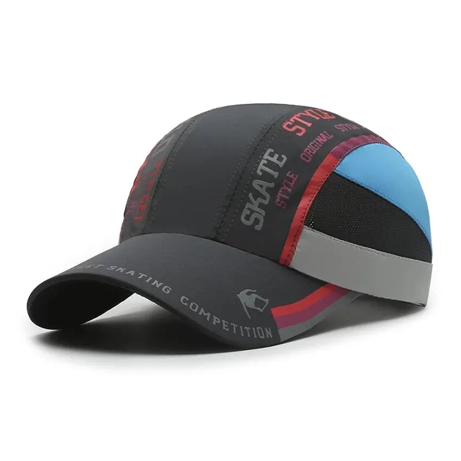Gorro de Verano de Secado rápido for Hombre, Gorra de béisbol con Costuras Estampadas, Visera for Deportes al Aire Libre, Tenis for Mujer, Sol Ajustable, 1 ud.
