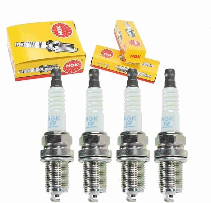 Sixity Auto 4 pc NGK Standard Spark Plugs compatible with