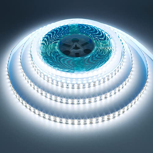 Tira LED blanca fría 10m 24V 2400 LEDs alta luminosidad miniatura 7