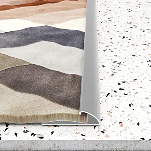 Rampe de seuil de cannelure réductrice pour transition de tapis de sol maison et bureau
