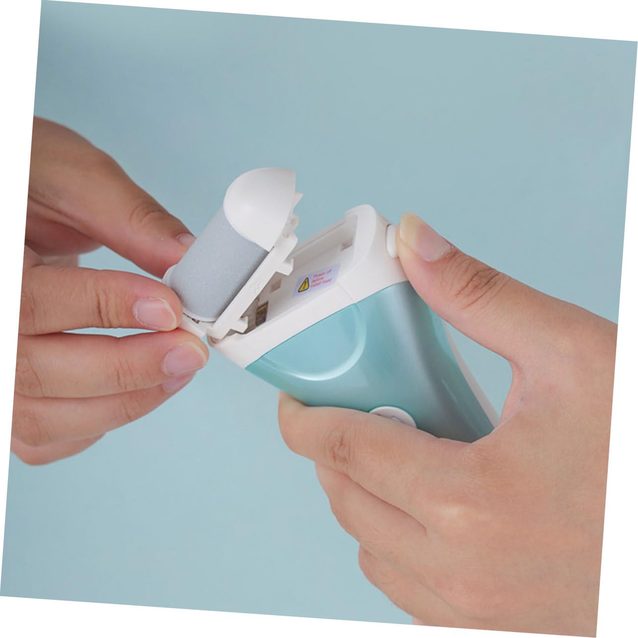 Happyyami Elektrischer Hornhautentferner und Abs Material mit USB Ladung Entfernt Sanft Abgestorbene Haut und Hornhaut für Effektive Fußpflege zu Hause