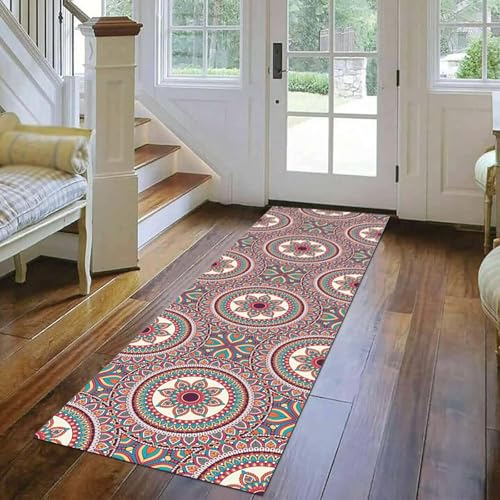 Tapis de passage avec dos caoutchouc moquette multicolore 120x900cm - 3