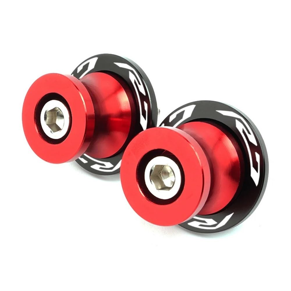Moto Tamponi paratelaio Per Y&AMAHA Yzf R3 2015-2024 Yzf R7 2021 2022 2024 Moto Forcellone Spools Cavalletto Viti Slider 6MM Bullone(R7 Blue)