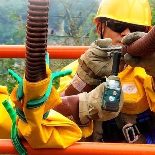 Tapetes de protección aislantes para trabajo eléctrico y herramienta de seguridad de salvavidas, protección de alto voltaje para linieros