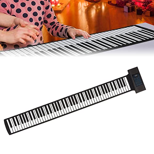 Dpofirs 88 Touches Roll Up Piano avec Pédale, Clavier Autocollant de Piano Portable Numérique pour Enfants Débutants… - Les Beatles, Paul McCartney, John Lennon, RIngo Starr, George Harrison Dpofirs 88 Touches Roll Up Piano avec Pédale, Clavier Autocollant de Piano Portable Numérique pour Enfants Débutants… – Image 6