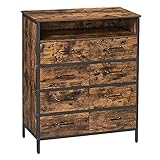 Tschüss, Chaos! Sie ziehen immer noch den Kürzeren im Kampf gegen Schlafanzügen- oder Decken-Chaos und überall verstreute Gegenstände? Keine Sorge! Wir haben hier eine Lösung: diese geräumige Kommode mit 8 Schubladen, die Ihnen beim Aufräumen helfen