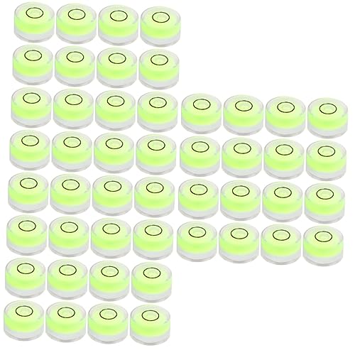 DOITOOL ツール 48 個 ラウンドバブルレベル ブルズアイレベル レベルバブル カメラレベル レベルツール バブルレベルラウンド ドリルレベル 三脚 ミニ レベラーツール