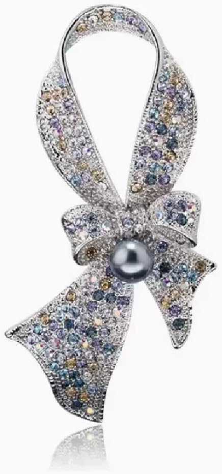 Broche Peplum Ramillete Accesorios Femeninos Broche Pin De Solapa Decoración (8 * 4,1 Cm)