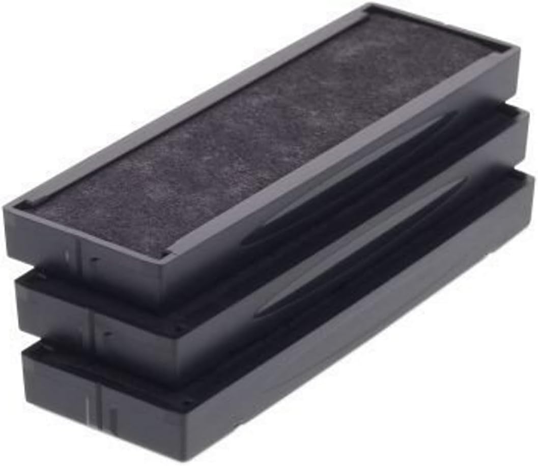 Trodat Replacement Ink Cartridge 6/4925 - pack of 3 Color black